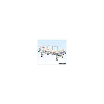 Movable full-fowler bed with ABS head/foot board B-14   medical bed