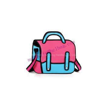 simulation 3D leisure shoulder bag for men shoulder belt bag