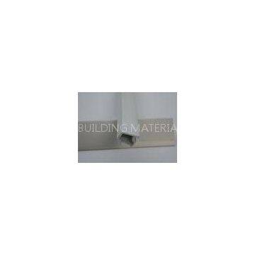 Double Glazing bead Plastic Door Frames UPVC Window Profiles 4.2m to 6m