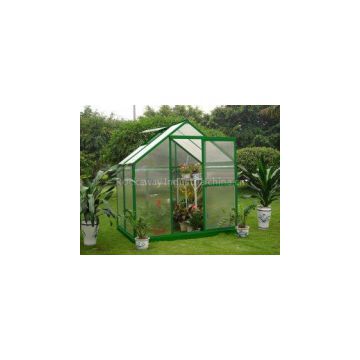 Single Door 4mm Small Aluminum Greenhouses 6\' X 4\'