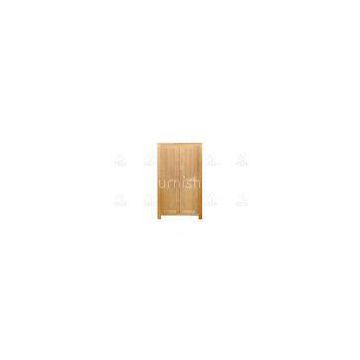 Modern Indoor Solid Ash Wood Wardrobe For Store Clothing , NC Lacquer