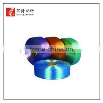 Polyester Dope Dyed POY(pre-oriented Yarn) High Speed Spinning Yarn photo-5