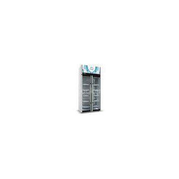 Low Noise White Painting Vertical Showcase Refrigerator 1300L with Aluminum Door