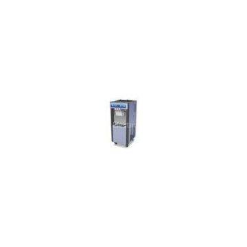 Commercial Soft Serve Yogurt Machine, 2 + 1 Mixed Flavors Ice Cream Machine With Pre-Cooling System