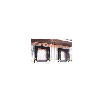 Durable Loading Dock Door Seals And Shelters For Industry With Warning Stripe