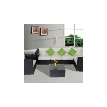 Flat Rattan Sofa Set