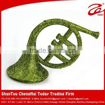 2015 Christmas tree decoration,plastic french horn