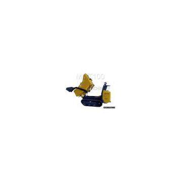 1.0ton hydraulic control crawler mini dumper MMT100