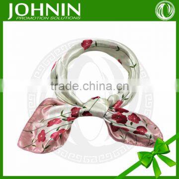OEM and Free AZO Fast Shipping High Quality Satin Lady Fashion Scarves photo-3