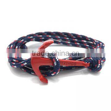 Rope Wrist Band Anchor Men Bracelet photo-2