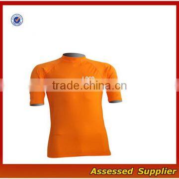 Custom Sportswear Manufacturer Compression Mens T- Shirts/Blue Rash Guards Wholesale---AMY164281 photo-4