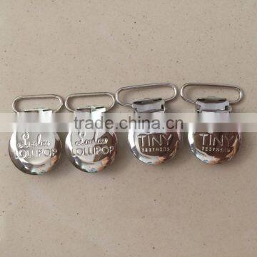 Wholesale Cheap OEM Logo Metal Suspender Clips photo-4