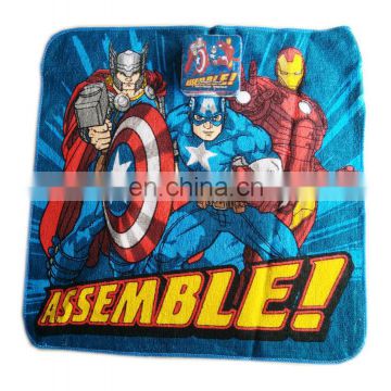 Good Quality Custom Compress Towel superman compressed cotton hand towels