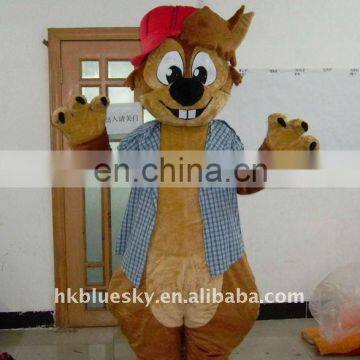 2012 squirrel mascot costume