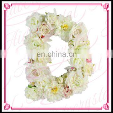 Aidocrystal 2017 New Design Cheap Floral Artificial Silk Flower Letters for Home Festive Decoration photo-3