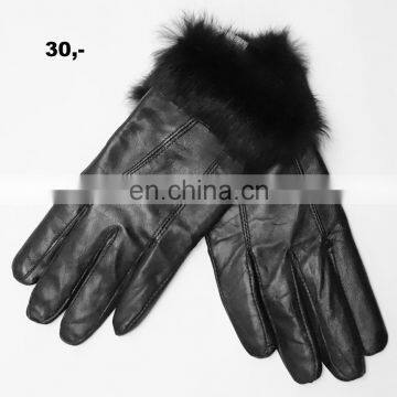 Sheepskin Leather Fashion Gloves