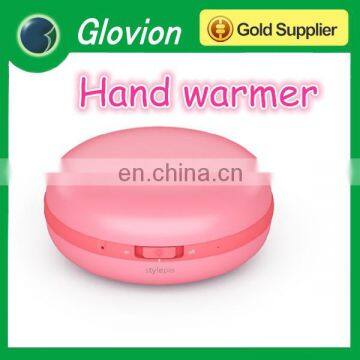 Best selling baby USB rechargeable hand warmer small and handy hand warmer cute hand warmer for girl