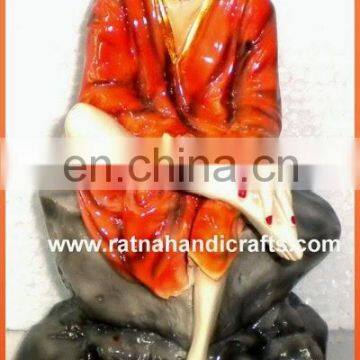 Sai Baba Idol indian Handicrafts resin gift home decor