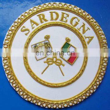 SG Bullion Crest Hand Embroidered Badges