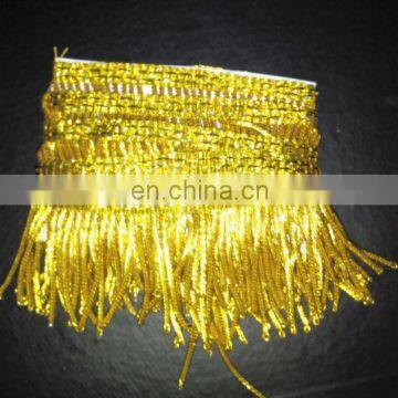 Gold Bullion Fringe | silver bullion fringe | metallic gold bullion fringe | tassel fringe | Wholesale Bullion Fringe