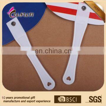 Professional Wholesale OEM Customized Logo Cheap PP Hand Fan photo-2