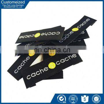 Wholesale custom print custom luxury woven garment label