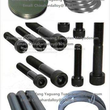 Molybdenum Nuts, Molybdenum Wires, Foils Special parts