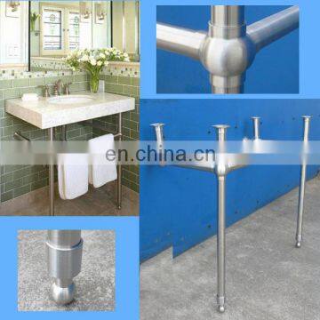 tubs and chrome wash stands for bathroom vanities