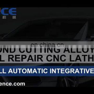 CNC automatic alloy wheel repair kit rim refurbishment lathe machine price  AWR2840