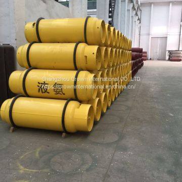 Chinese supply  400L 500KG,840L 1000KG gas cylinder with flange &without  with LR,BV CERTIFICATE