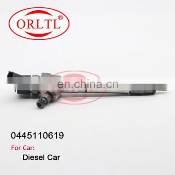 ORLTL 0445 110 619 Fuel Injector Assembly 0 445 110 619 Common Rail Injection 0445110619 For Bosh