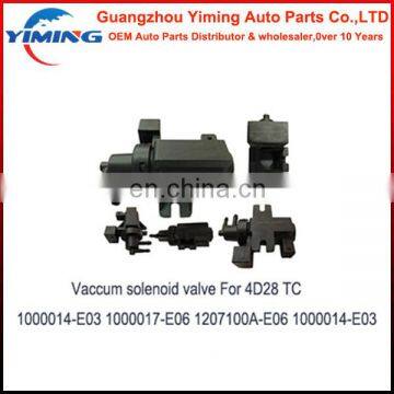 1000014-E03 1000017-E06 1207100A-E06 1000014-E03 Vaccum Solenoid for 4D28 2.8TC