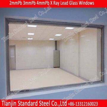 3mmPb 4mmPB Lead Glass Observation Window For X-ray TV detectors