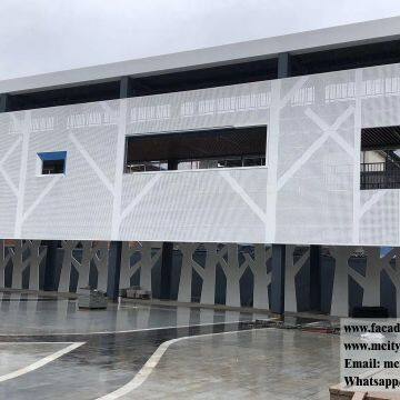 Factory Price 3.0mm Aluminum Facade Solid Aluminum Panel Metal Cladding Panel Supplier in Foshan, China photo-2