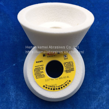 White Corundum Bowl Grinding Wheel