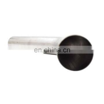 Exhaust Tube Pipe Piping Tubing (2FT) 2.5"(63mm) 45 Degree T-304 Stainless Steel