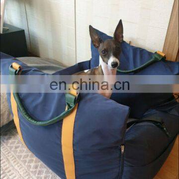 Multifunction Dog Car Seat Travel Dog Bed With Safe Belt and Dog Leash Inside;Waterproof and Crease Resist for Outdoor photo-7