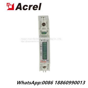 Acrel 300286.SZ ADL10-E/C Single Phase Din Rail Energy Meter 230V 60A 9999999.9kwh Energy Digital Volt Meter photo-3