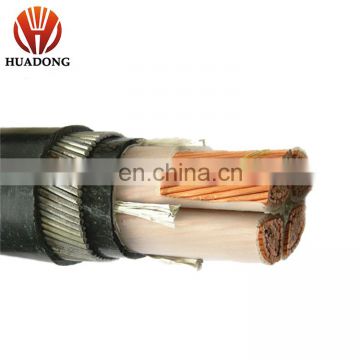 Copper conductor 300mm XLPE/pvc insulated electric power cable