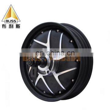 10 Inch Hub Motor Brushless Dc Motor 3000W 60-120V Motor Controller Disc Brake High Power Kit Electric Car photo-3