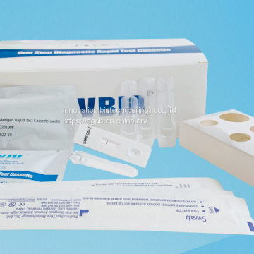 Novel Coronavirus(SARS-CoV-2) Antigen Ag Nasal swab rapid test card