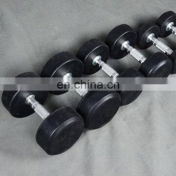 Fitness Equipment Round Dumbbell With Rubber Material photo-3
