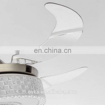 Invisible Modern Minimalist LED Ceiling Fan Light Fan Lights Living Room Bedroom Home Brand photo-5