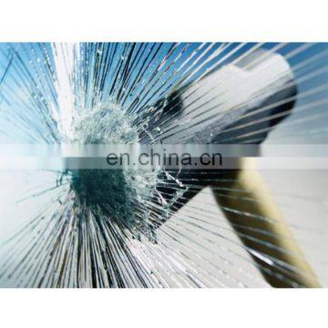 Glass factory high quality safety laminated bullet resistant shatterproof glass