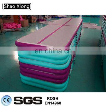 Home Tumble Track Gymnastics Equipment Tumbling Inflatable Gym Air Floor Track Airtrack Mat photo-5