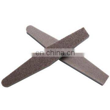Professional Round Abrasive Sponge Custom Printed 80 100 120 150 180 240 Grit Finger Zebra Nail File Japan With Logo photo-2