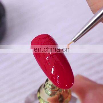 Leather Gel Nail Polish 3D Blooming Leather  Effect