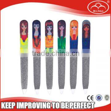 6Pcs Pro Durable Nail Art File stainless steel nail file Manicure Pedicure Tool Hot