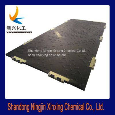 4'x8'ft UV resisitant Plastic Ground sheets HDPE construction Fire retardant road mats  Antislip ground mats