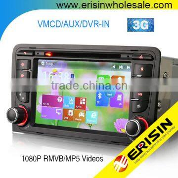 Erisin ES7047A RNSE-PU A3 2 Din 7 inch Touch Screen Car DVD Player